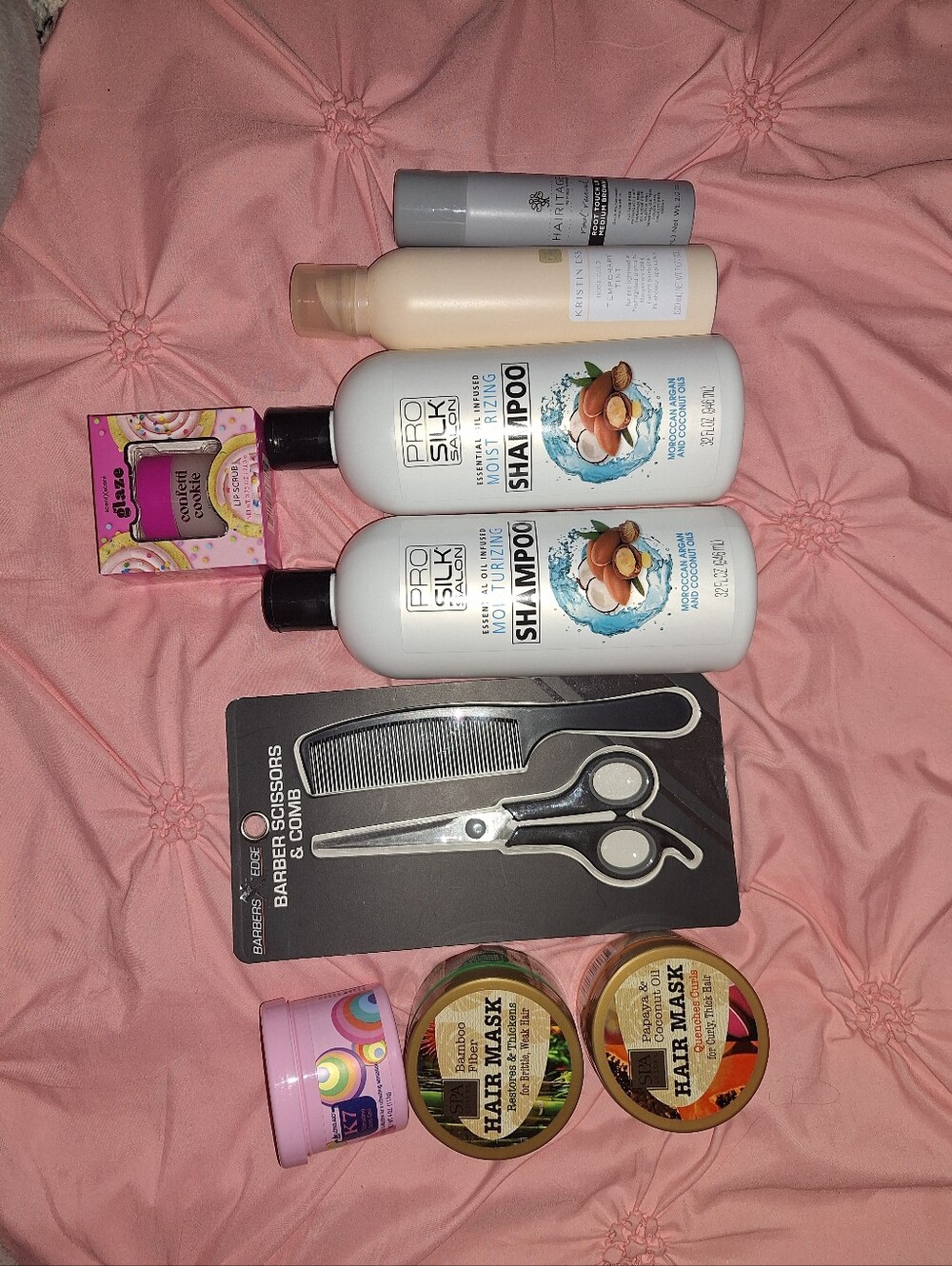 Pro Silk Coconut Shampoo Nasks Scissors Lips And More
